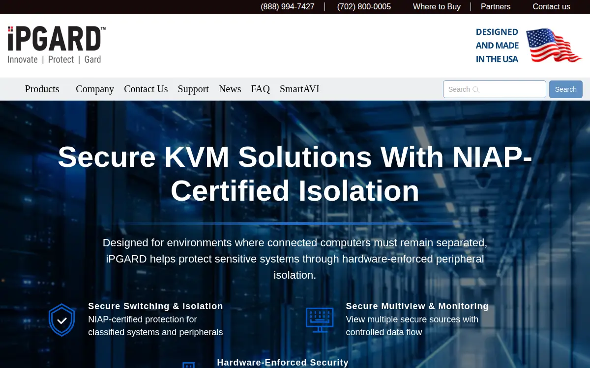 Homepage of Ipgard INC