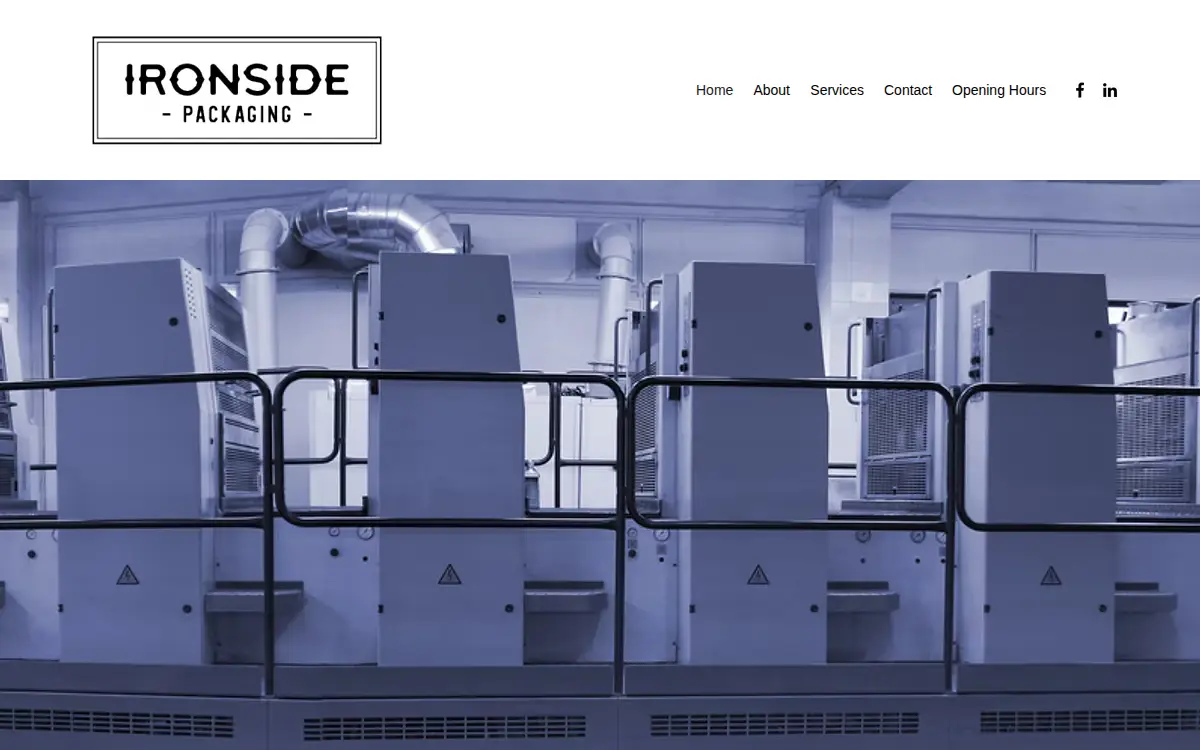 Homepage of Pjm Packaging LLC