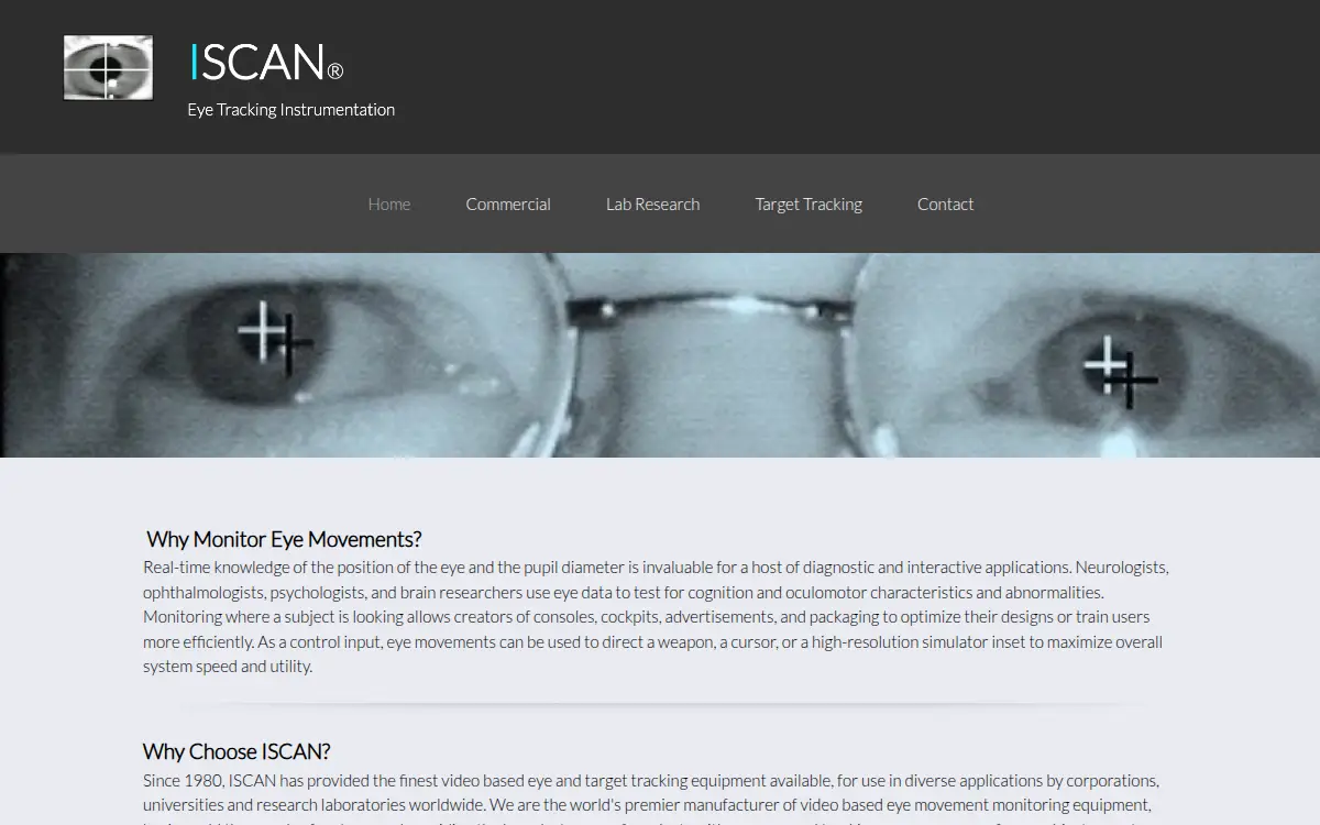 Homepage of Iscan, INC.