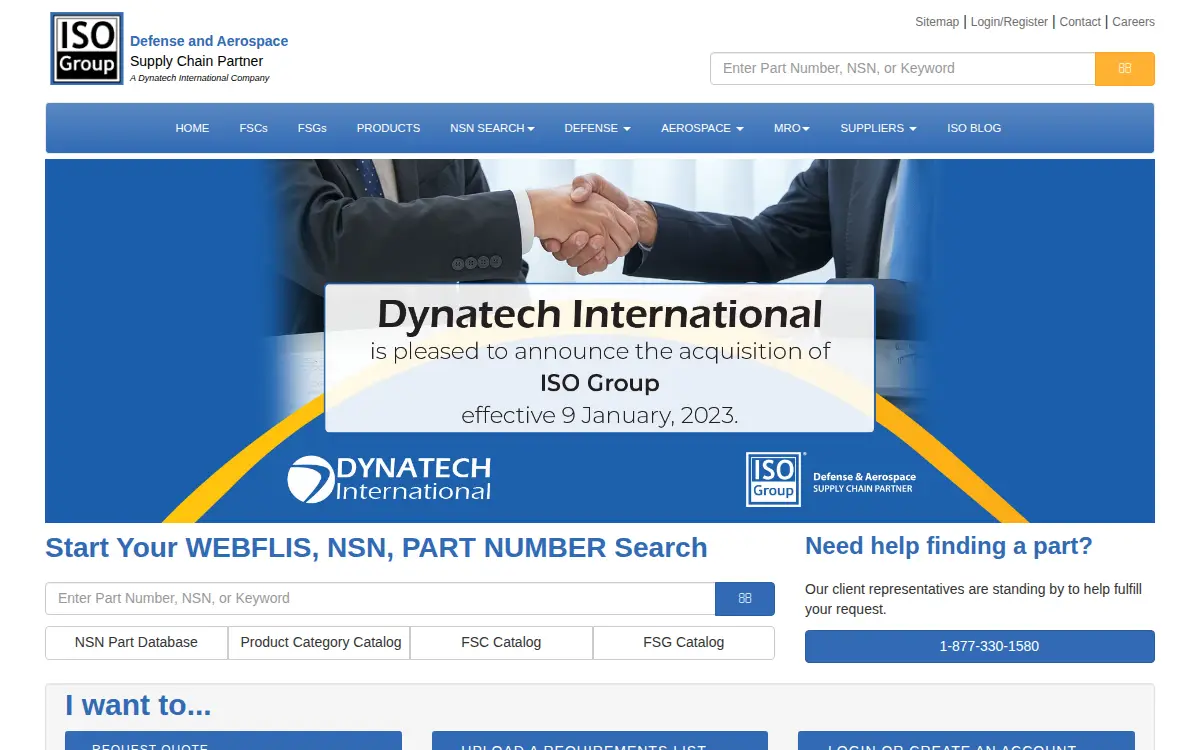 Homepage of Iso Group INC
