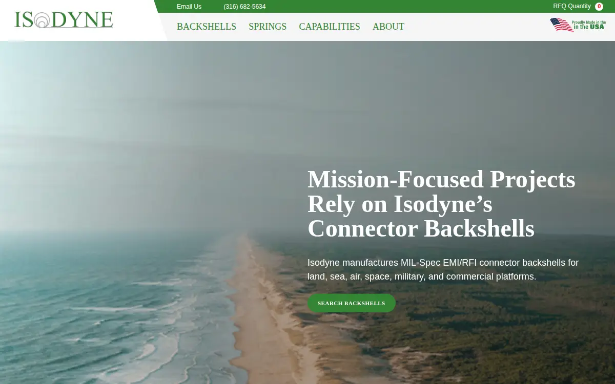 Homepage of Isodyne INC.