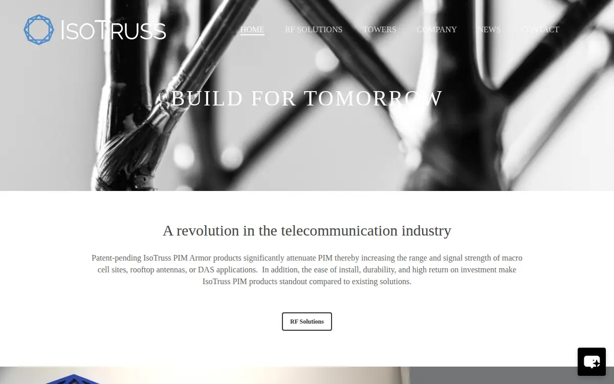 Homepage of Isotruss INC