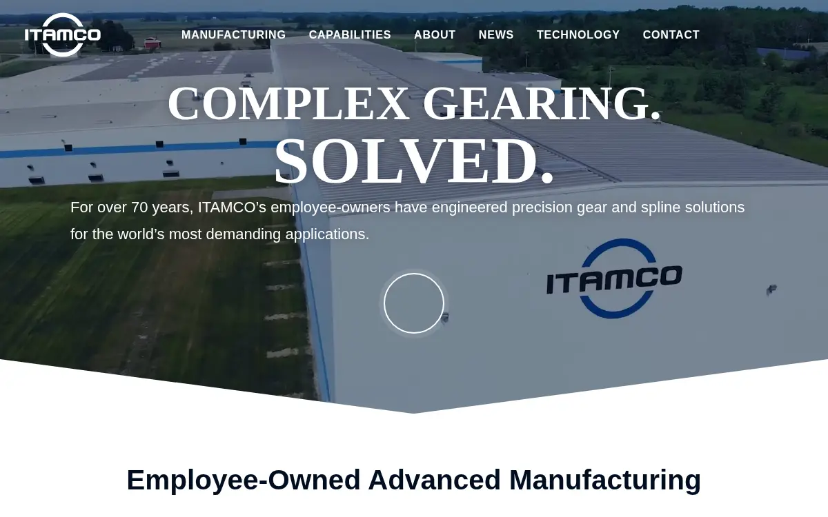 Homepage of Itamco, INC