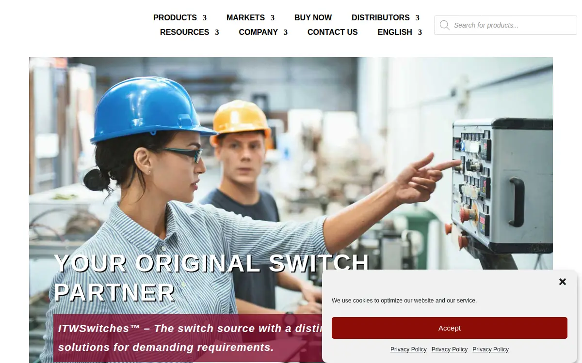 Homepage of Illinois Tool Works INC