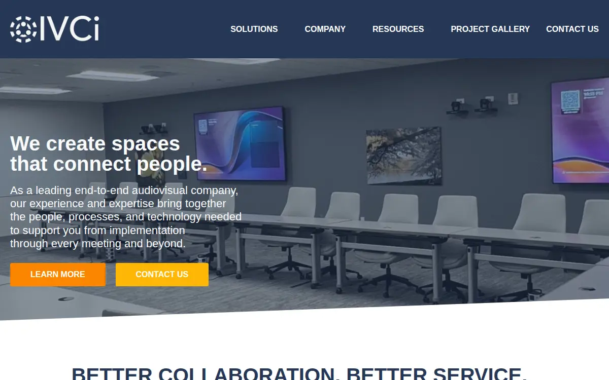 Homepage of Ivci, LLC