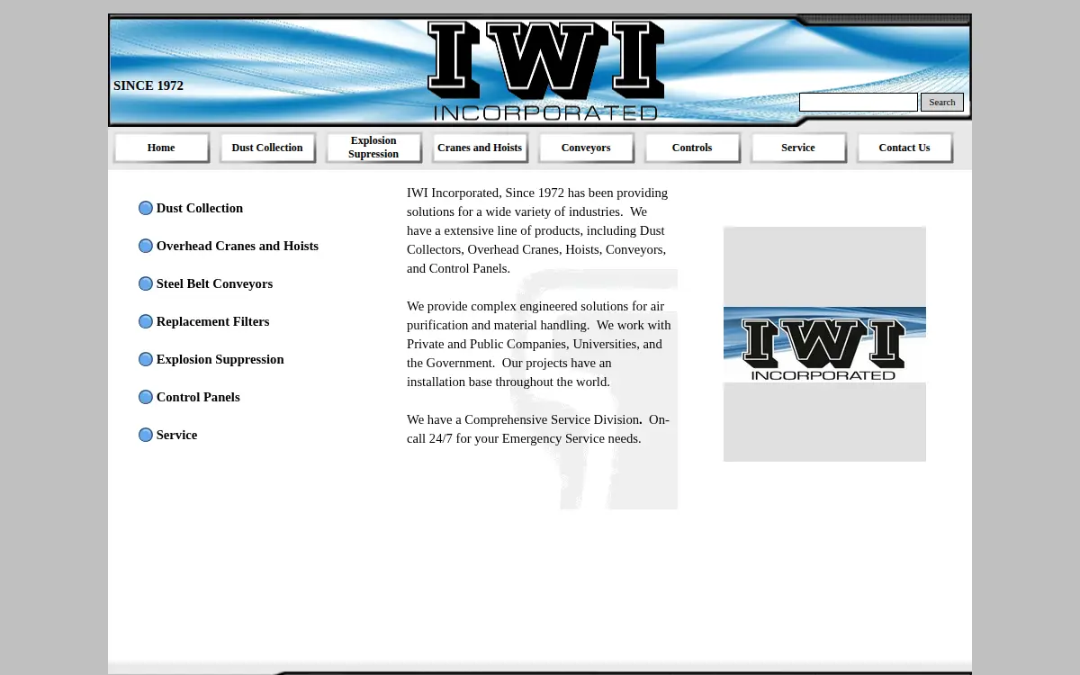Homepage of Iwi INC