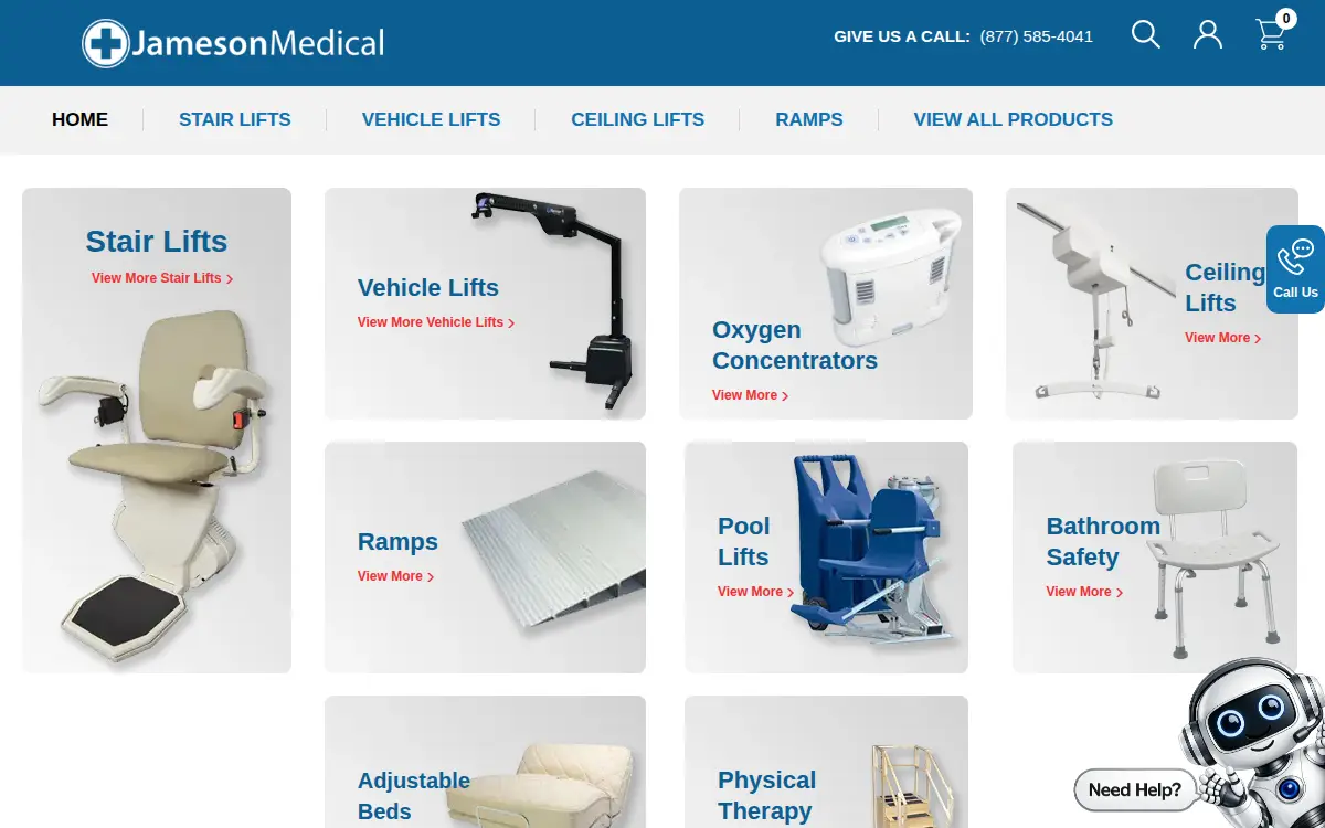 Homepage of Jameson Medical INC