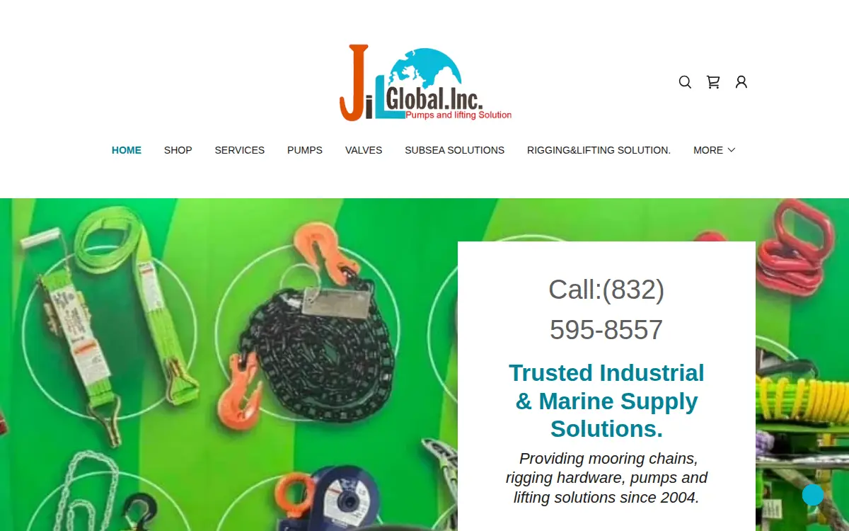 Homepage of Jil Global INC.