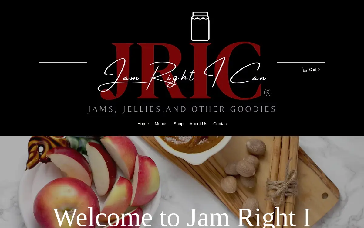 Homepage of Jam Right I Can LLC