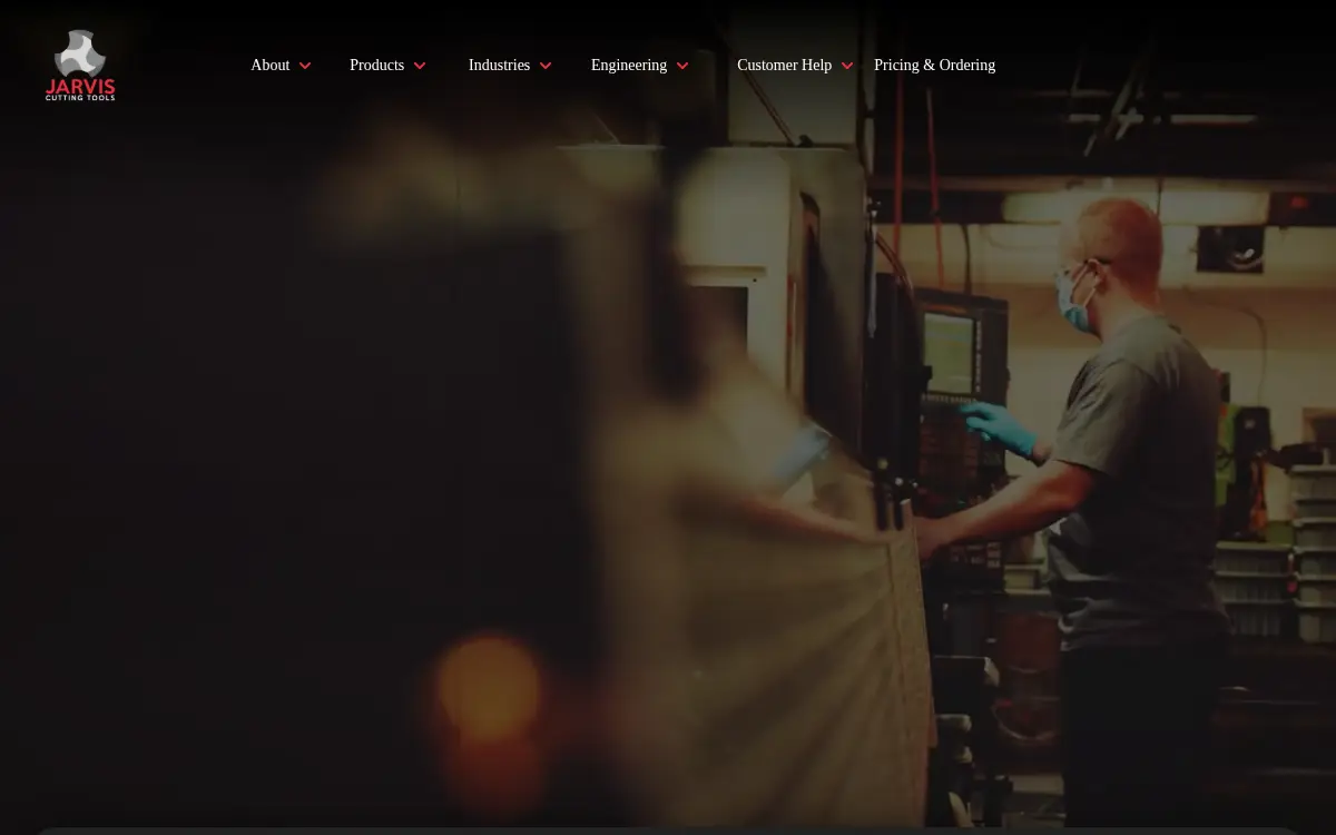 Homepage of Jarvis Cutting Tools INC