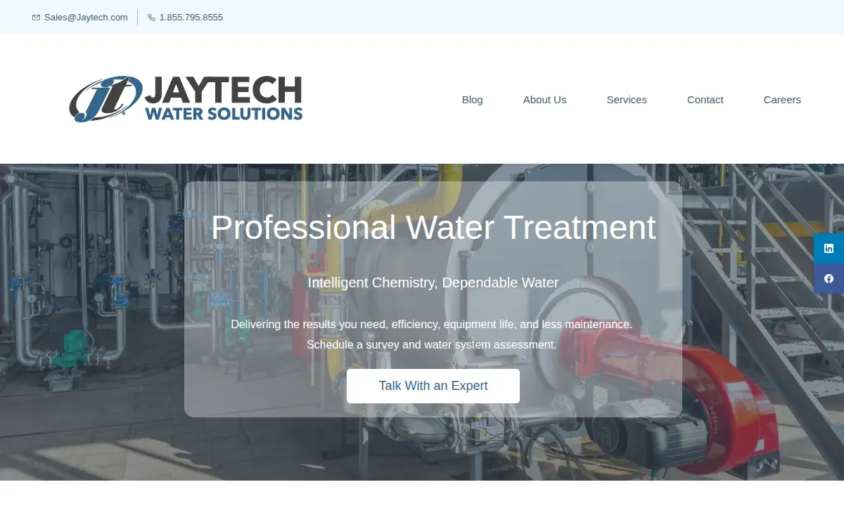 Homepage of Jaytech, INC.