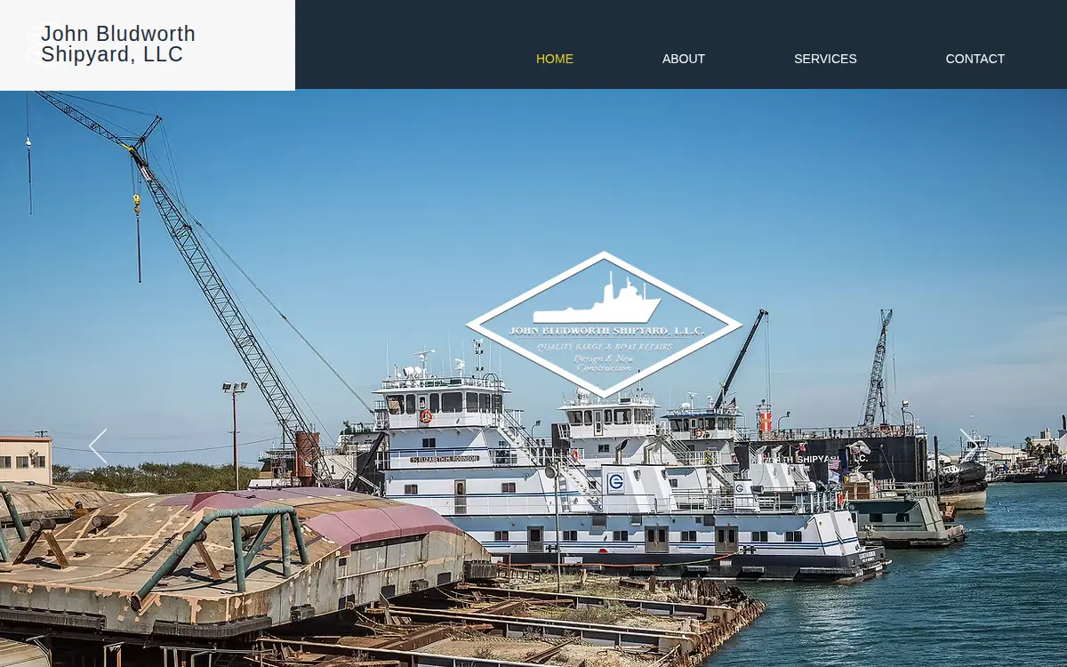 Homepage of John Bludworth Shipyard LLC