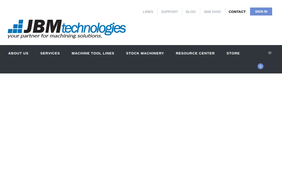 Homepage of Jbm Technologies, INC.