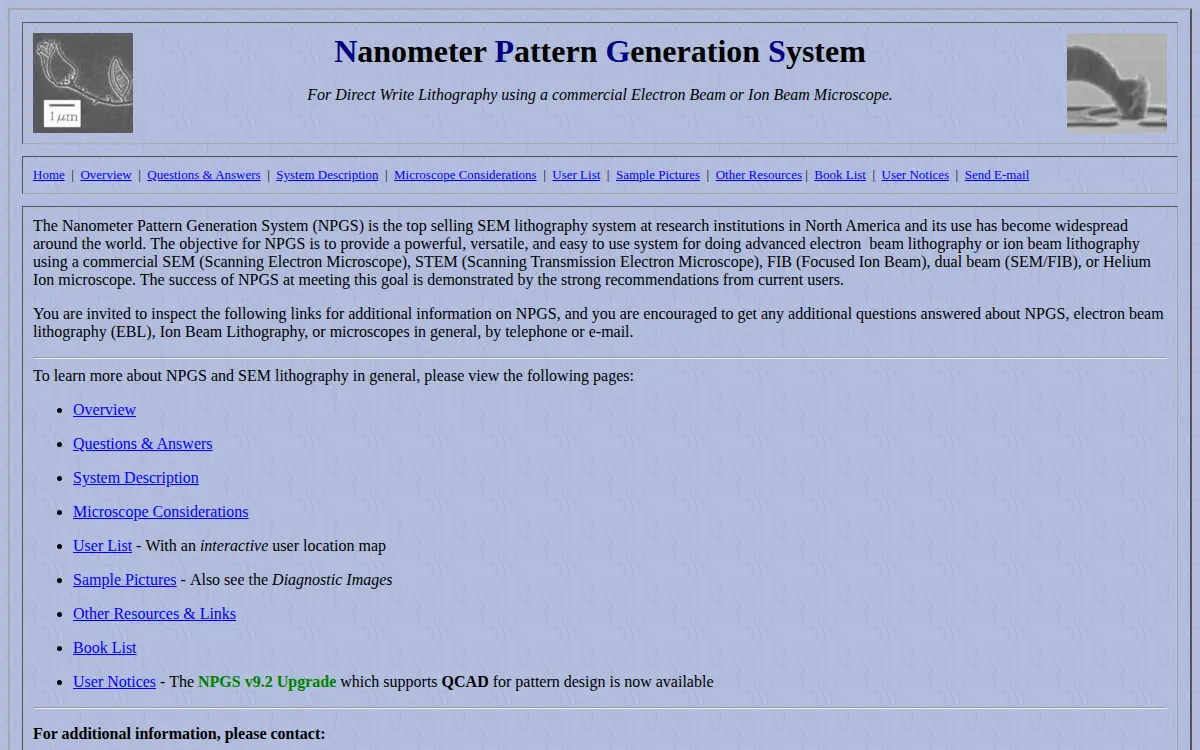 Homepage of Joseph C Nabity