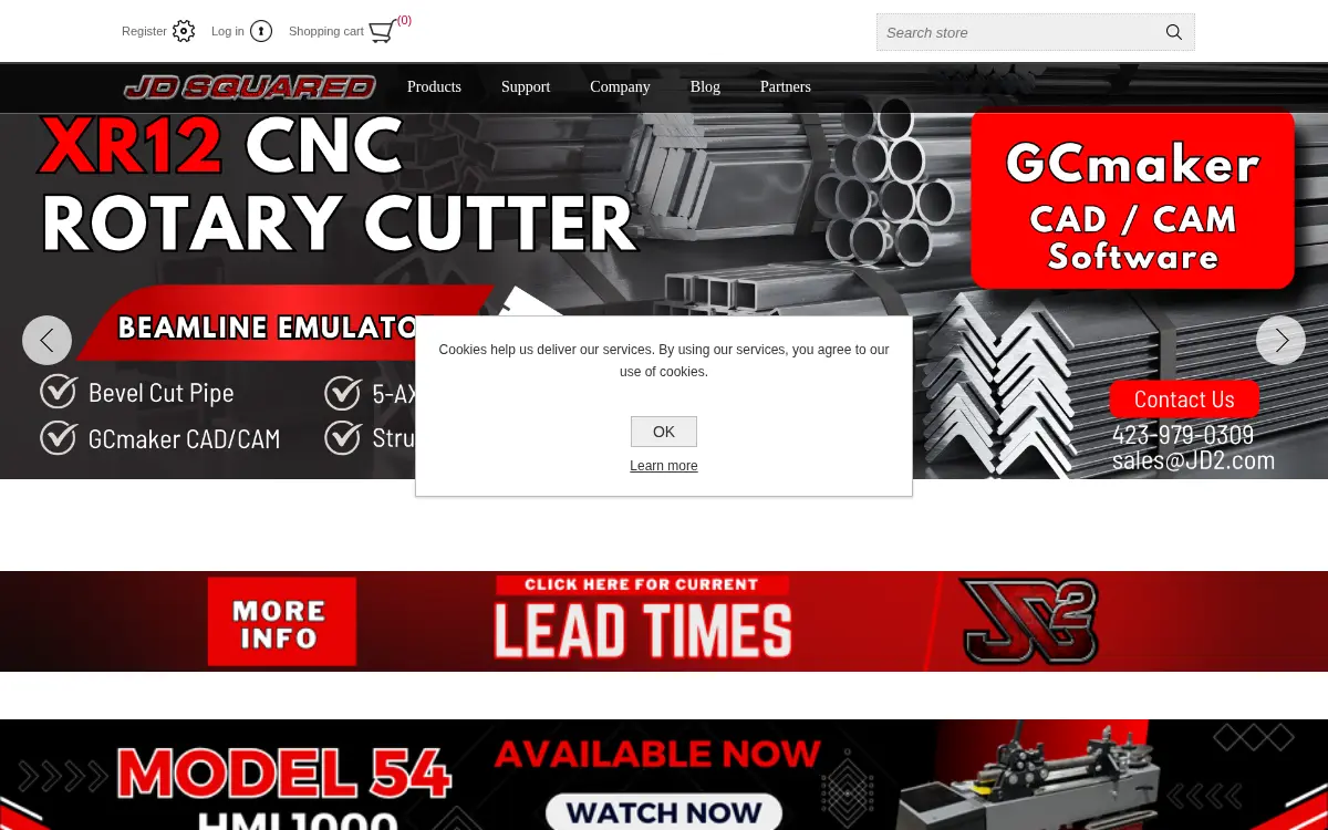 Homepage of Jd Squared INC