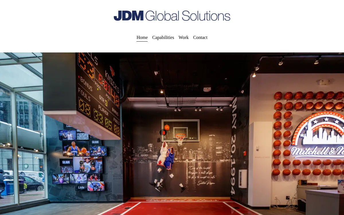 Homepage of Jdm Global Solutions LLC