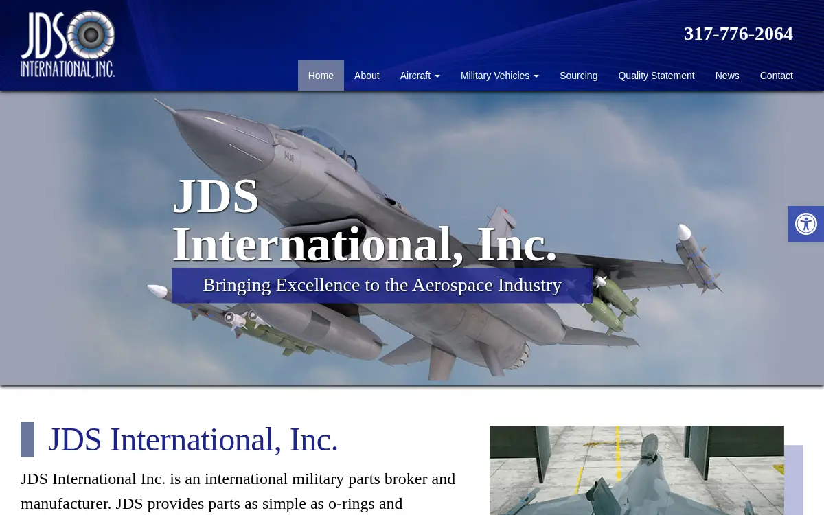Homepage of Jds International INC