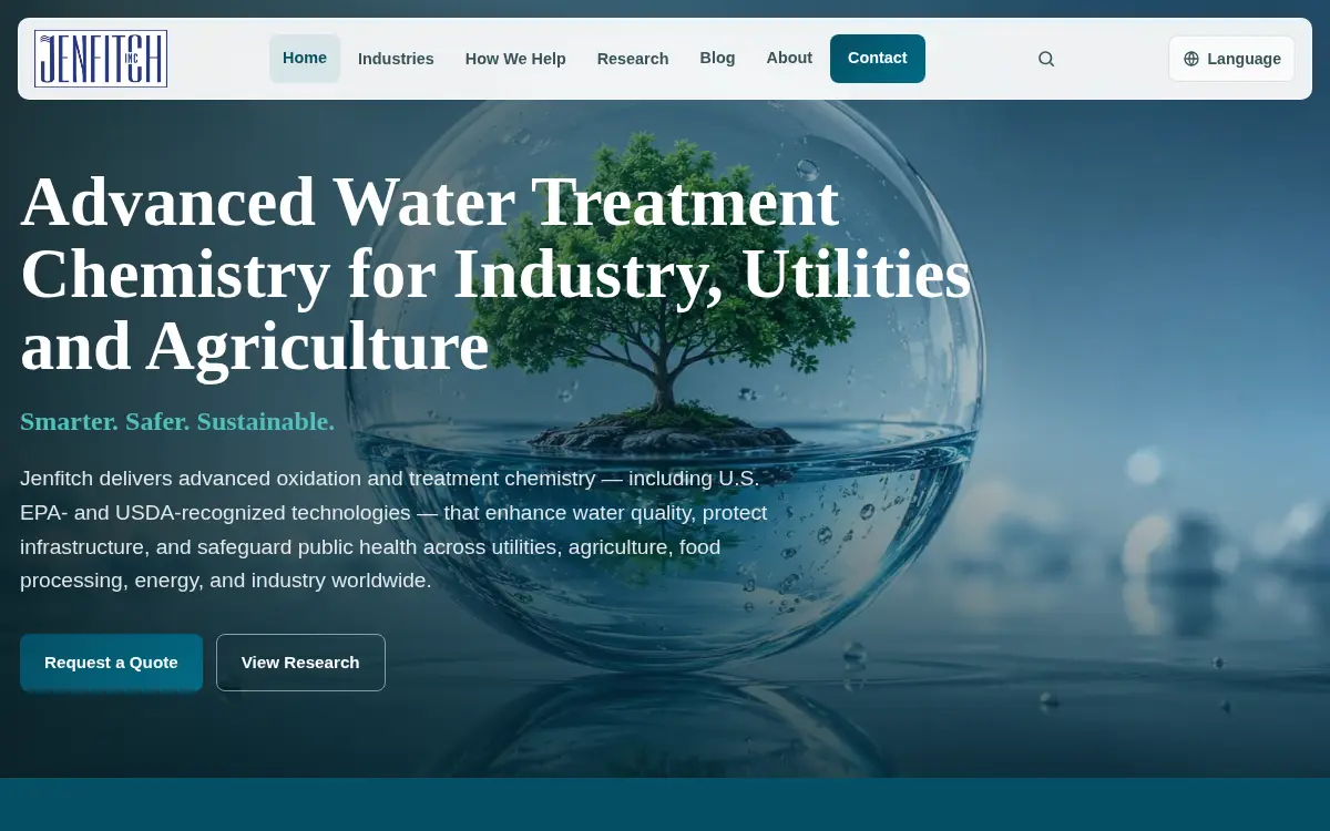 Homepage of Jenfitch, INC.