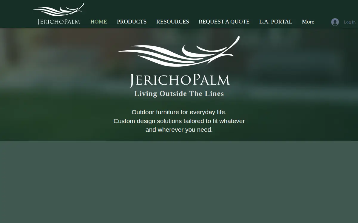 Homepage of Jericho Palm, INC.