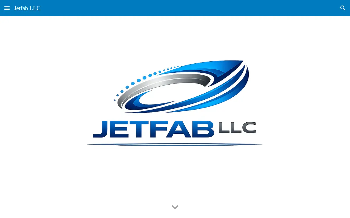 Homepage of Jetfab LLC