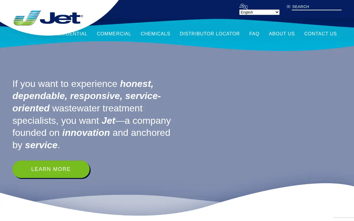 Homepage of Jet INC