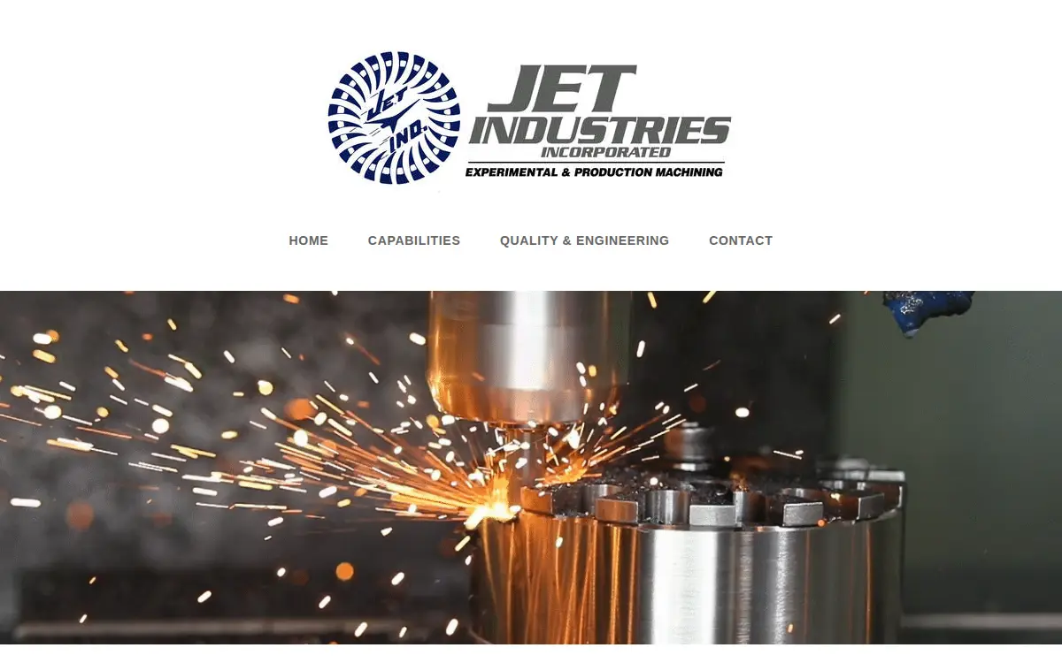 Homepage of Jet Industries, INC.