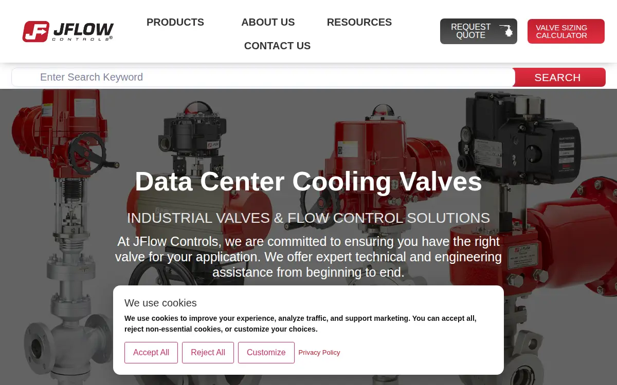 Homepage of Advanced Control Products, LLC