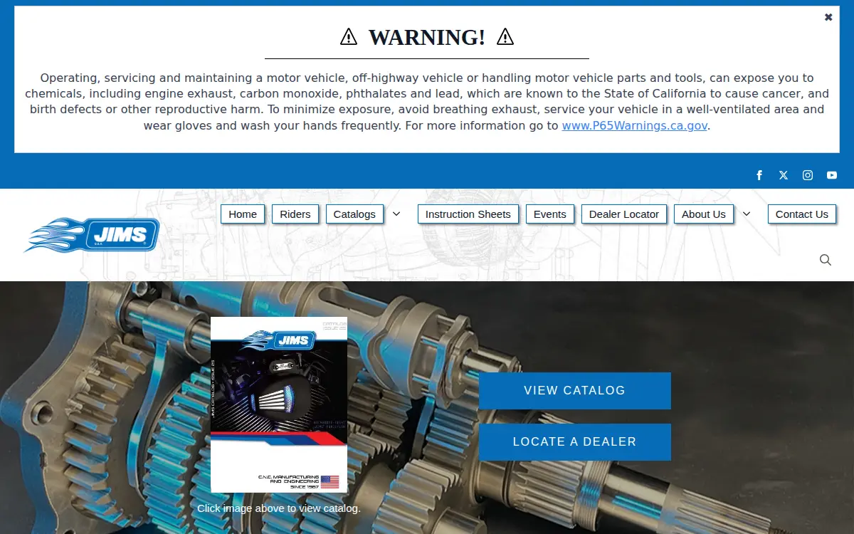Homepage of Thiessen Products, INC