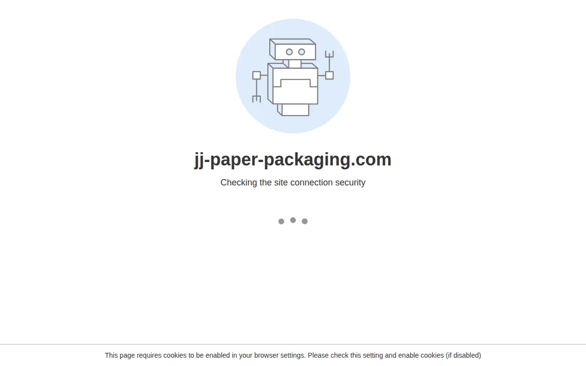 Homepage of J & J Paper & Packaging, INC.