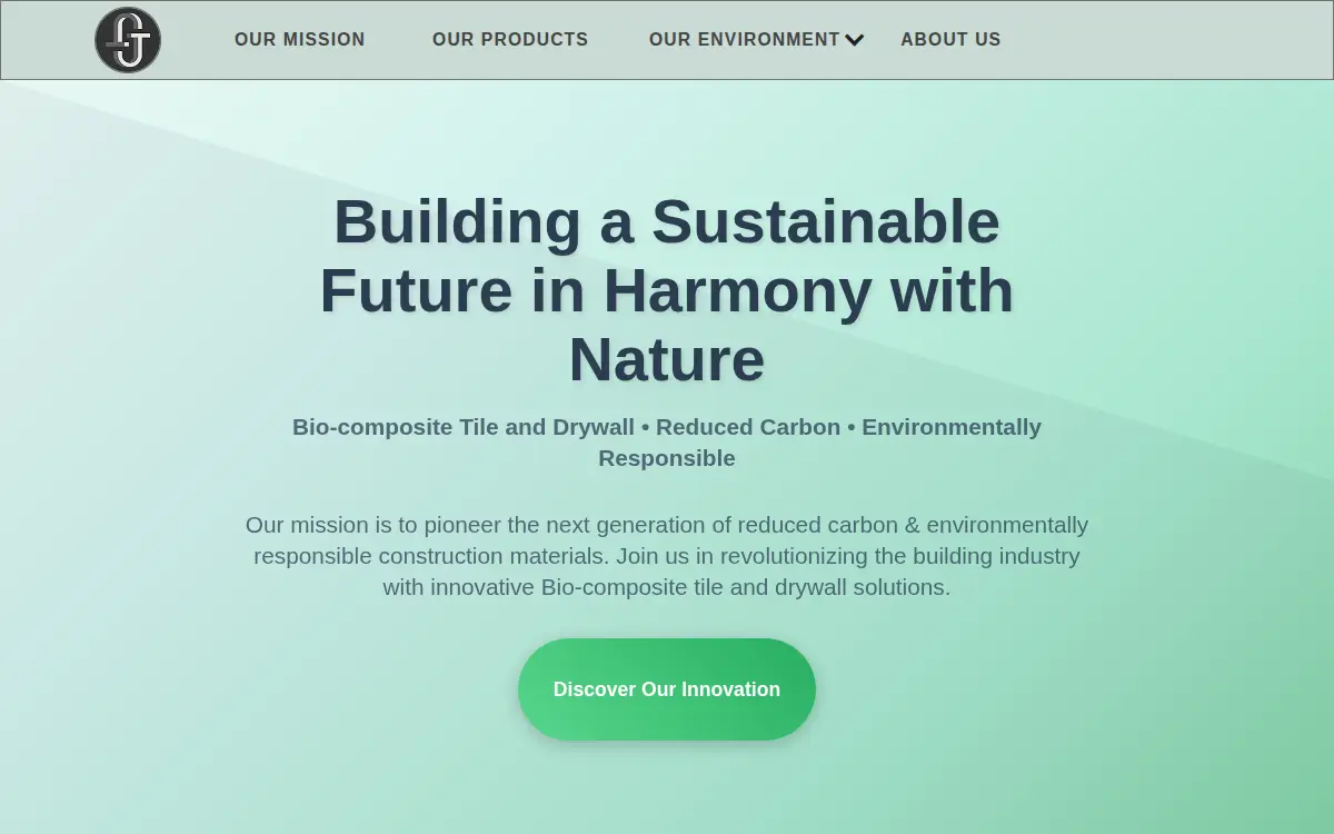 Homepage of Jj Innovative Materials, INC.