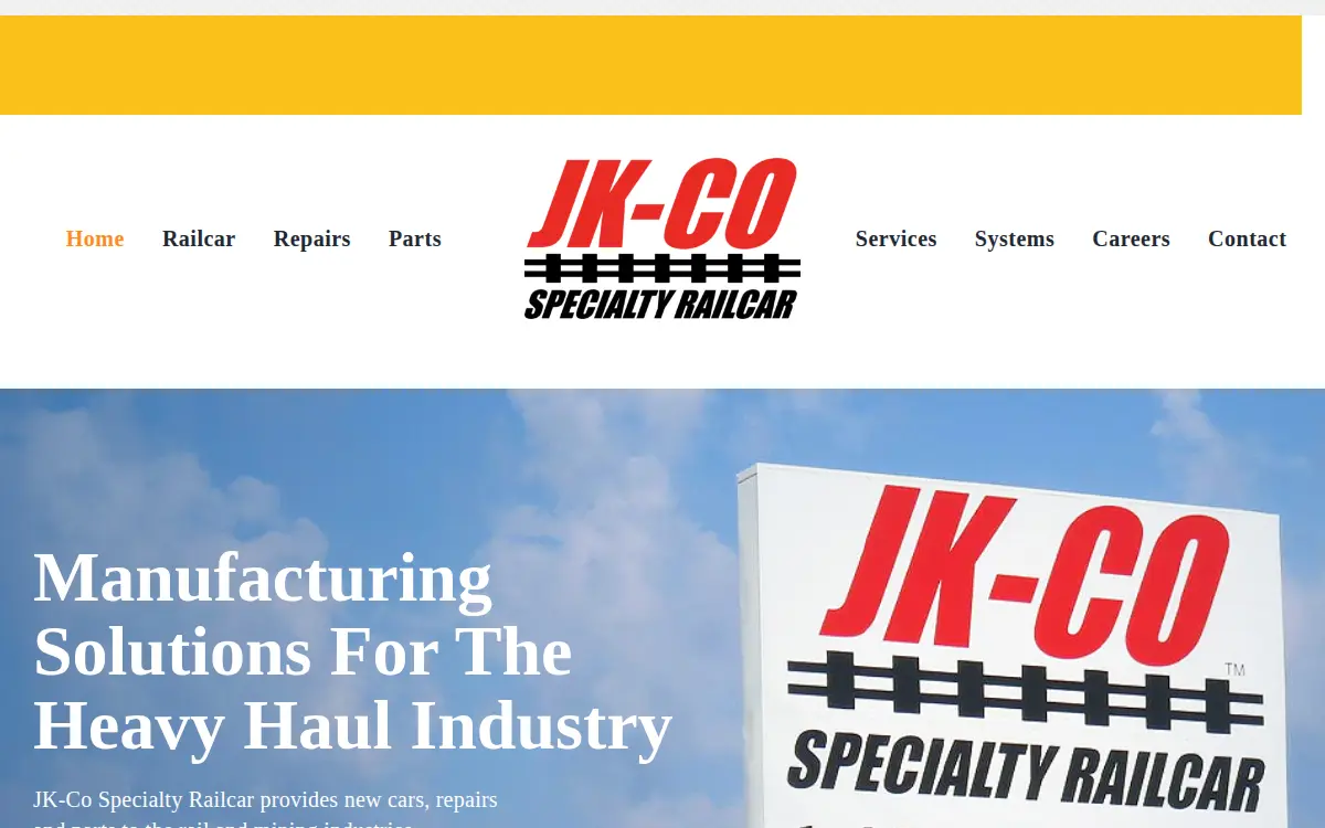 Homepage of Jk-co, LLC