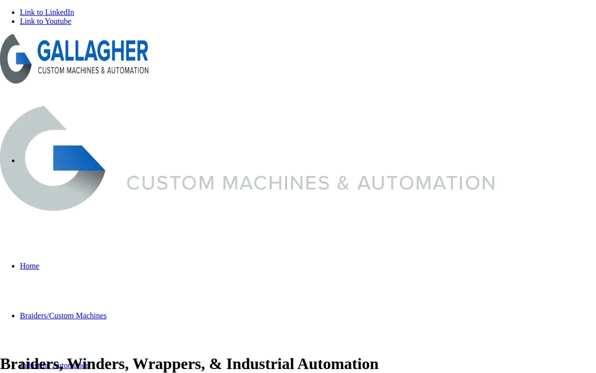 Homepage of James L. Gallagher, INC