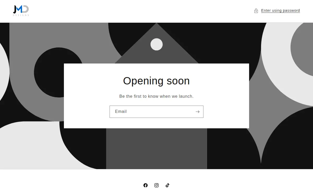 Homepage of Jmd Designs INC