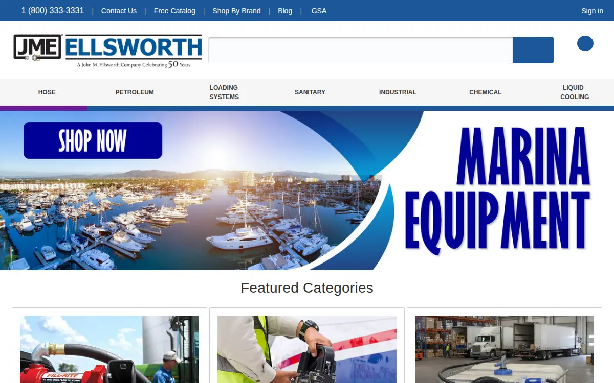 Homepage of John M. Ellsworth Co., INC.