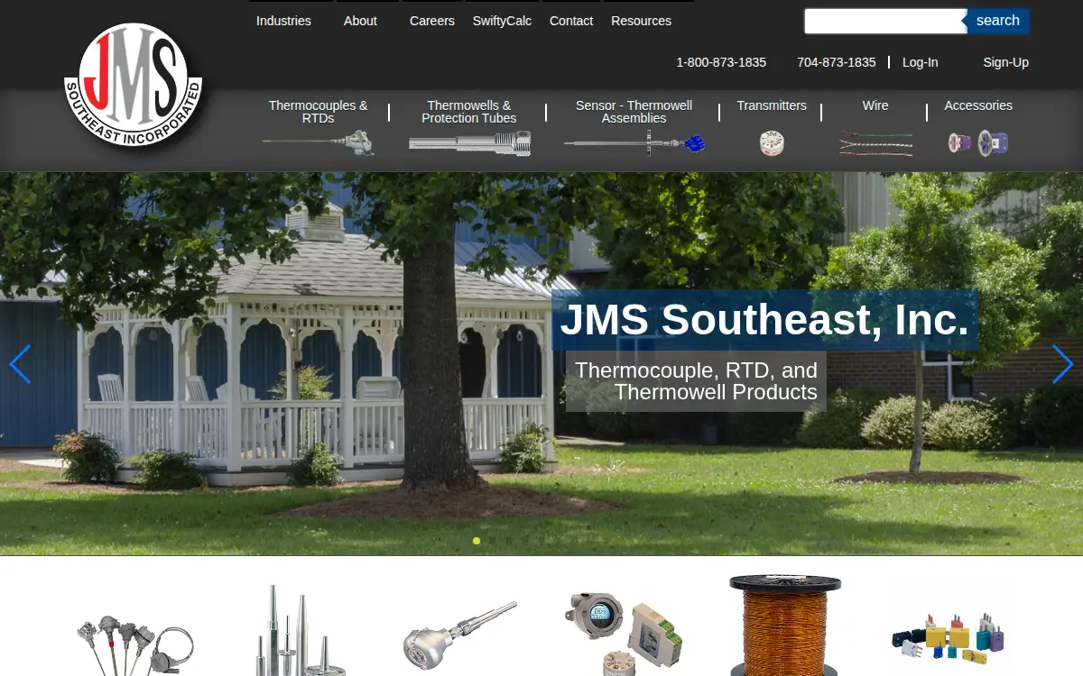 Homepage of Jms Southeast INC.