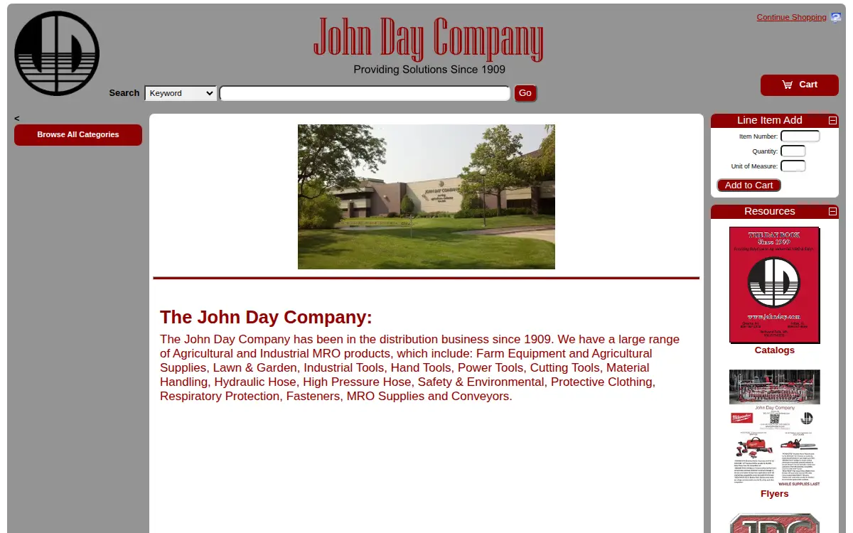Homepage of John Day CO