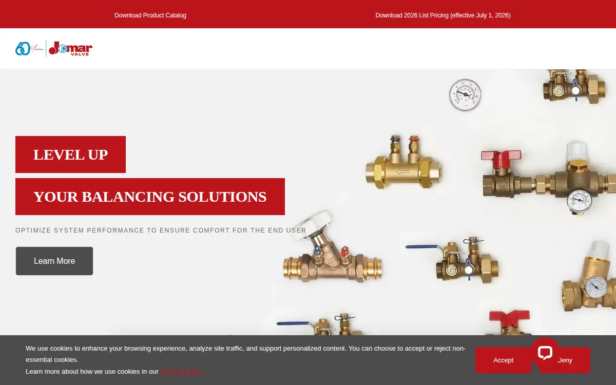Homepage of Jomar Group LTD