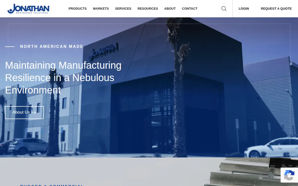 Homepage of Jonathan Engineered Solutions CORP.