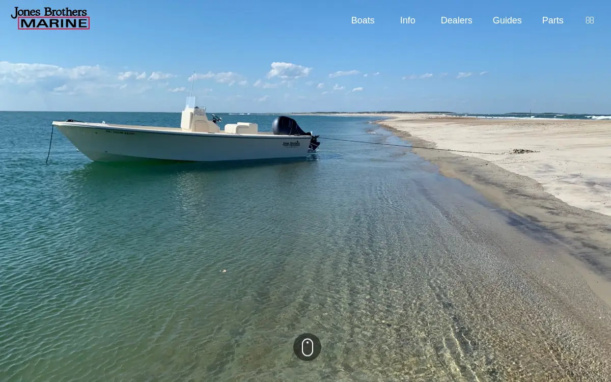 Homepage of Jones Brothers Marine Manufacturing, INC.