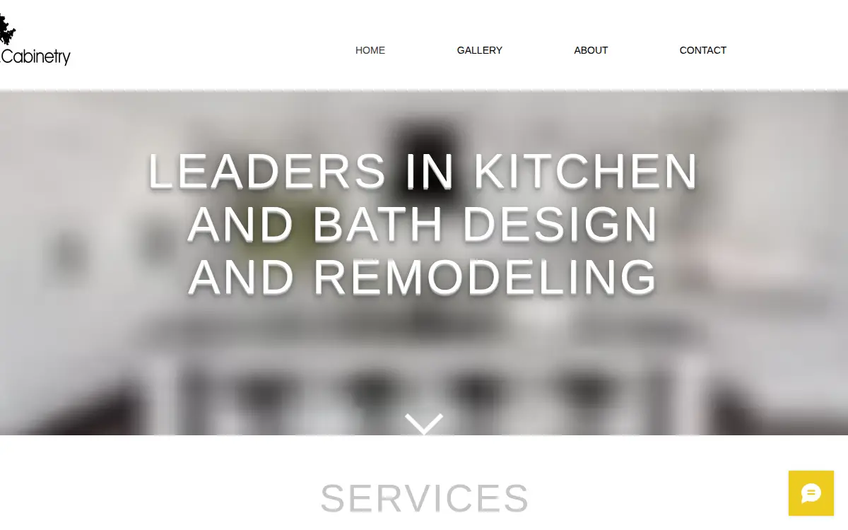 Homepage of Joshua Cabinetry LLC