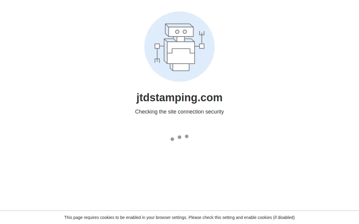 Homepage of J. T. D. Stamping CO INC