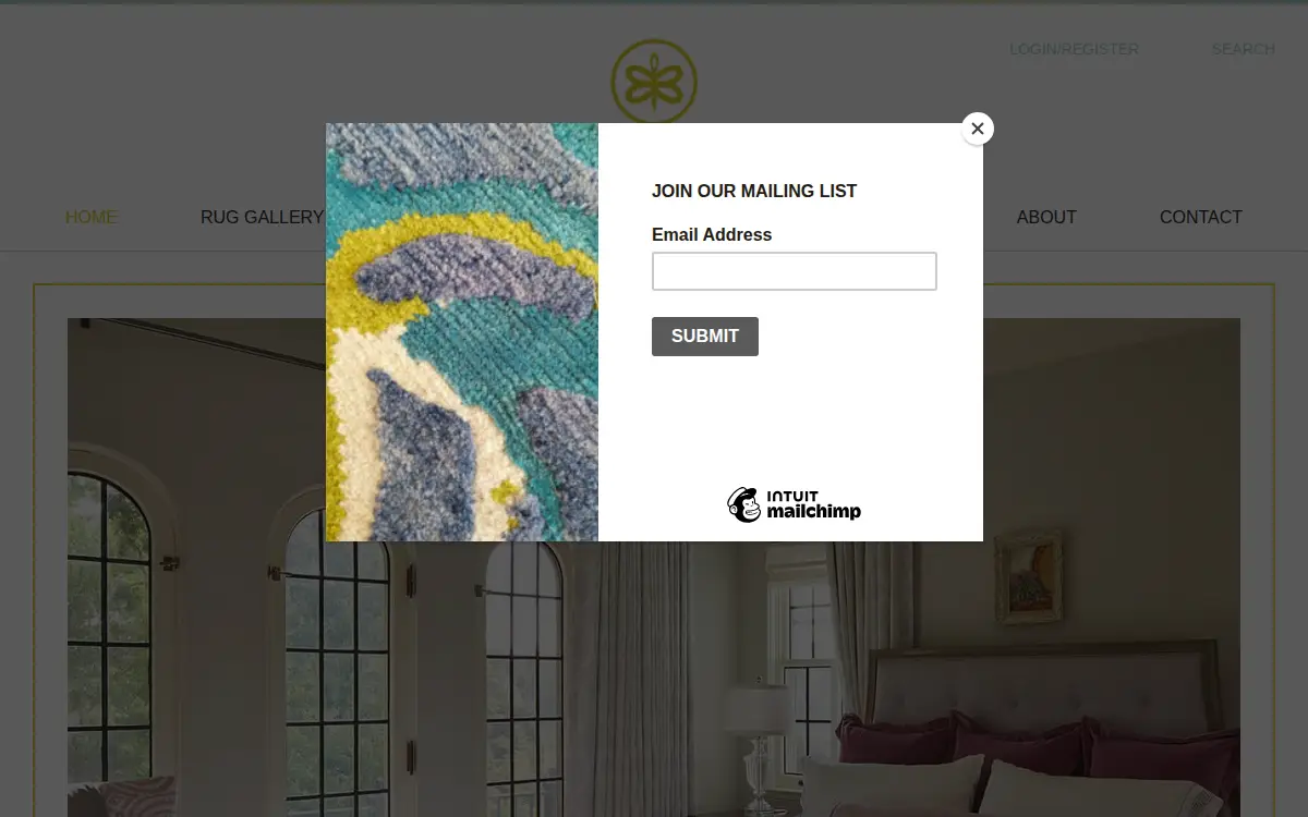Homepage of Julie Dasher Rugs LLC