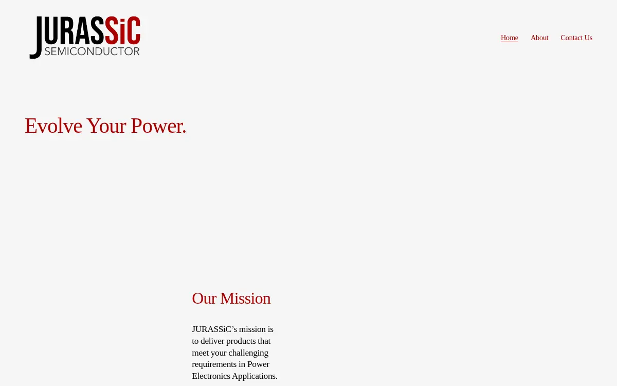 Homepage of Jurassic Semiconductor Incorporated