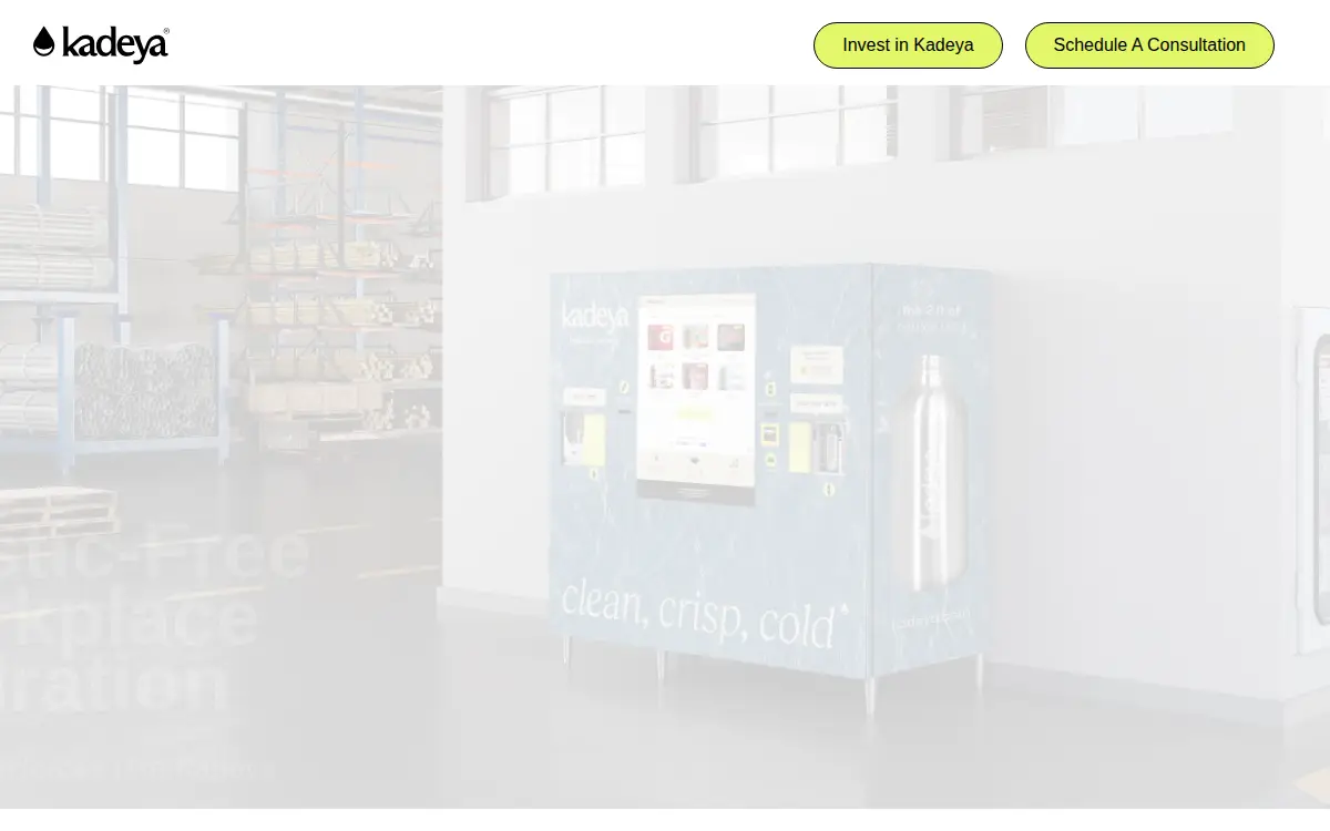 Homepage of Automated Water Machines, INC.