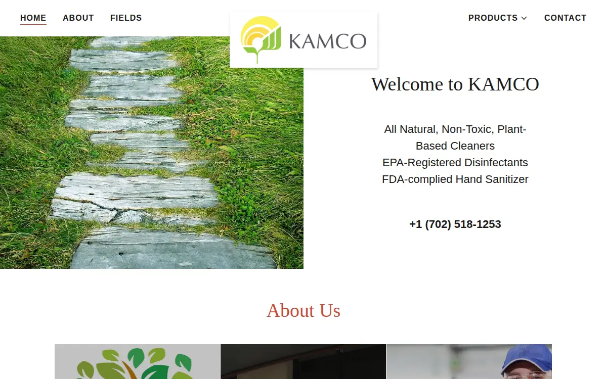 Homepage of Kamco Industries LLC