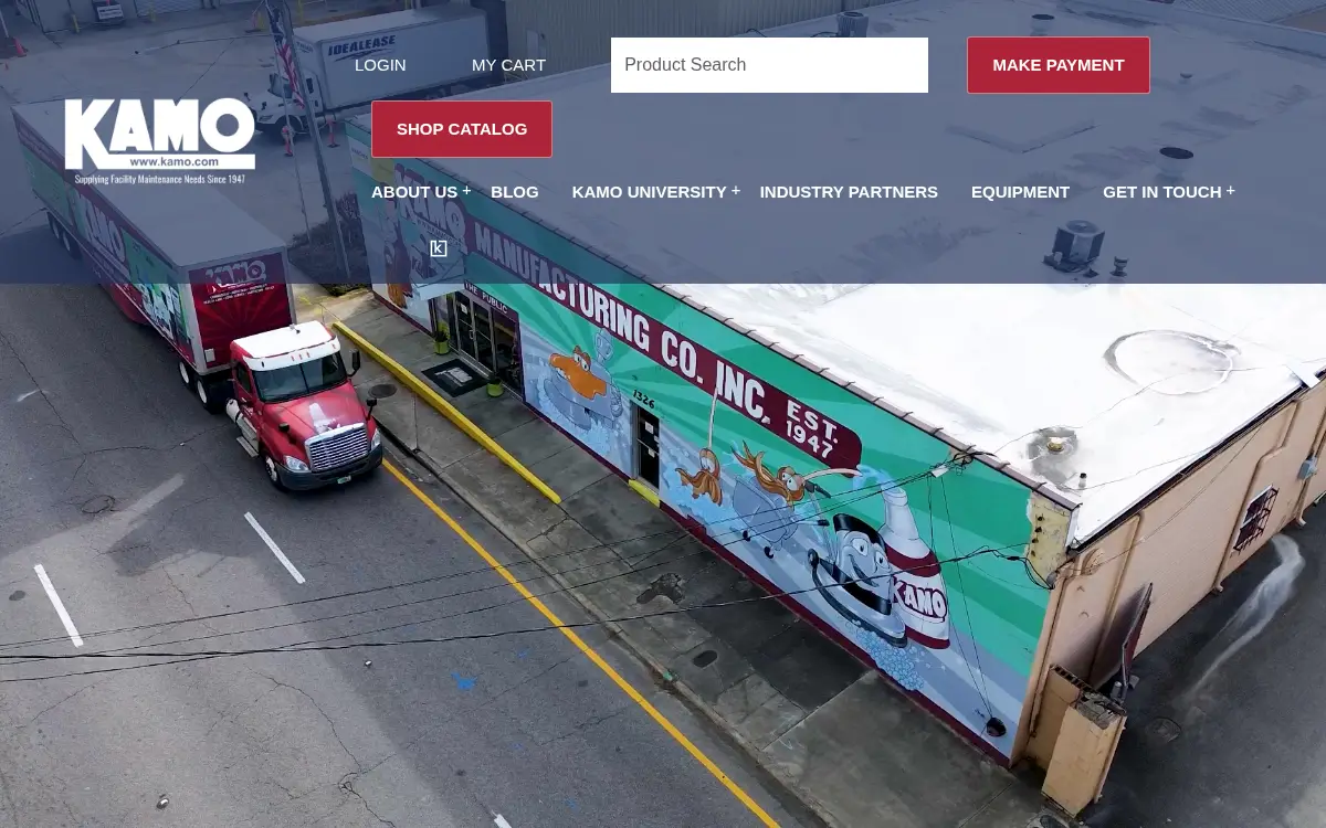 Homepage of Kamo Manufacturing CO INC
