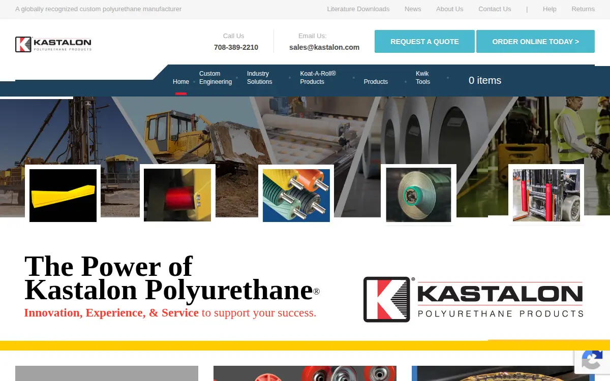 Homepage of Kastalon INC