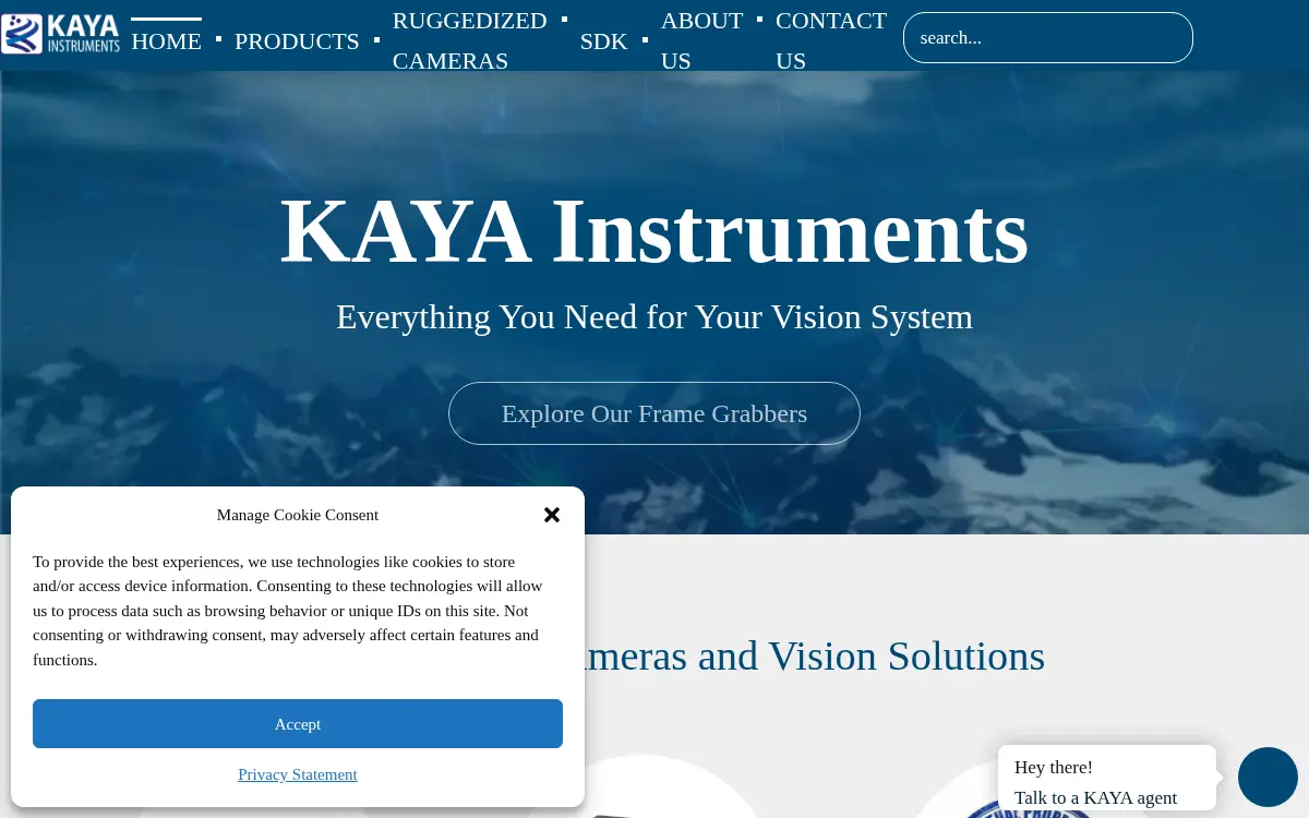 Homepage of Kaya Instruments INC