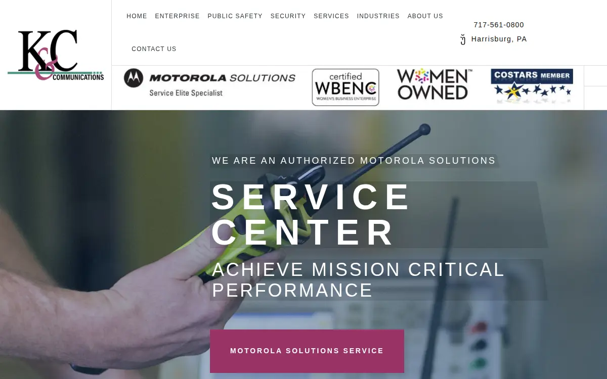 Homepage of K & C Communications, INC