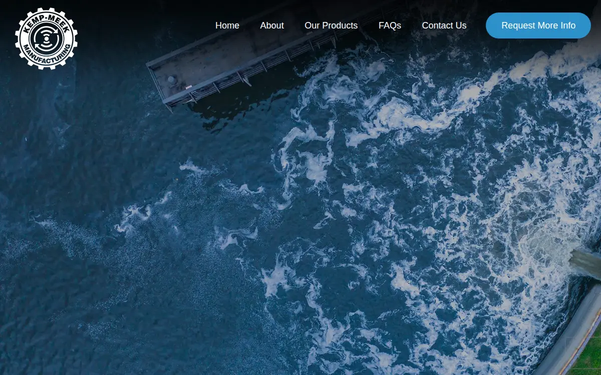 Homepage of Kemp-meek Manufacturing, INC.